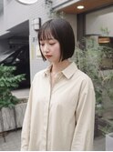 新宿若松河田タッセルボブワンレンボブミニボブ20代30代40代