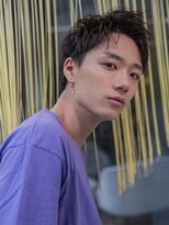 シティ メンズ(CITY men's) メンズ刈り上げフェザーパーマツーブロックセンターパート