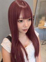 アースコアフュールボーテ 笛吹店(EARTH coiffure beaute)&nbsp;チェリーレッド