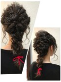 前髪ストレートからのヘアアレンジ