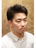 爽やかツーブロックショートスタイル   <理容室>