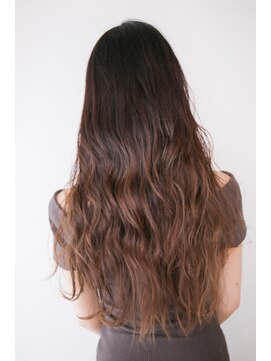 ジュエル アンド バービー(Jewel&Barbie) 【2/1NewOpen☆】伸ばしかけを染めずにグラデロングに*