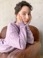 リアン(LieN)&nbsp;〈東北沢/LieN〉簡単お団子アレンジ/透明感カラー