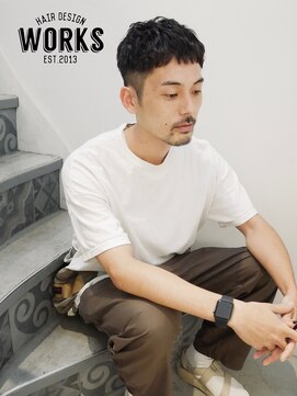 ワークス ヘアデザイン(WORKS HAIR DESIGN) メンズフレンチクラップヘアパーマ