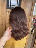 【艶ヘア☆】大人ミディ×チョコレートブラウン