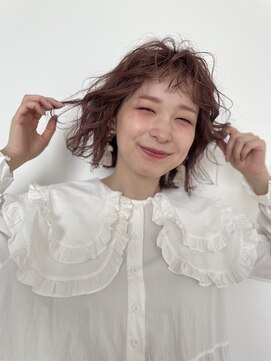 フゥカ 類家店(fuka) 【春style＊】Bob pinkbeige