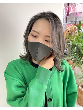 フォーク(FOLK) KASUMI シアーグレージュハイライト 【FOLK 恵比寿】