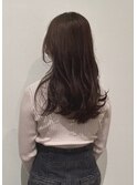 ふんわりカールヘルシースタイルルーズヘアショコラアッシュ