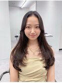 【LICCA 伊崎優李】韓国ヘア/レイヤーカット/前髪/顔まわり