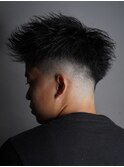 王道スパイキーフェードstyle