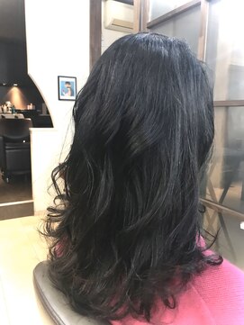 オランジュ美容室 ロングスタイル