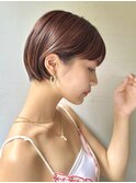シアーカラー マッシュショート/似合わせカット/本八幡