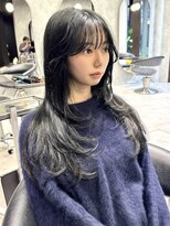 シティ(CITY)&nbsp;レイヤー 韓国ヘア ブルーブラック