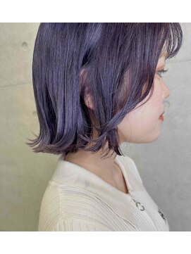 エルト 四条烏丸(elto) 切りっぱなし外はねパープル☆ムロオカヒロノブ