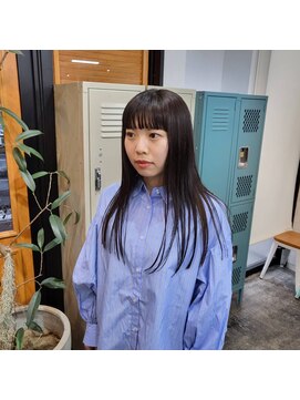 コポル(Copol) 顔まわりのに合わせカット×髪質改善酸性ストレート