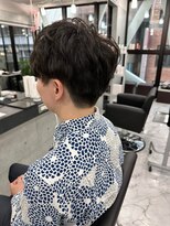 エンディアリング 東銀座(Endearing)&nbsp;東銀座/アッシュ/ブラック/カルマパーマ/ベリーショート