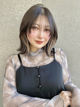 レーヴバイロンド 仙台(Reve by Lond) 髪質改善縮毛矯正ボブトリートメントワンレンネビージュ前髪仙台