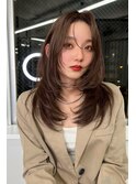 大人レイヤーカット 【韓国ヘア 大阪 梅田】