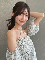 ロンドイディールバンダイ 新潟万代(Lond ideal) イメチェン美髪ワイドバングの結んでもかわいい顔周り
