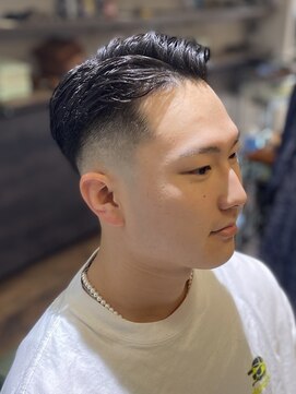 エクファフォーメン(EX-FA FOR MEN) ダークアッシュ/ニュアンスパーマ/韓国マッシュ/スペインカール