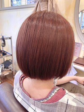 ラ ブリエ 成田公津の杜(La briller) ボブ×ピンクブラウン