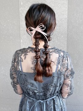 ロンド ボーイ 表参道(Lond BOY) メルティカラー×ヘアセット/ヘアアレンジ[表参道]