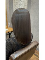 サロンド アクトレス 恵比寿店(salon de actress)&nbsp;カラーファンタジー　オリーブグレージュ