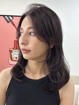 アミート(ameet)の写真/【本八幡徒歩3分】骨格や髪質に合わせたカットで小顔に♪あなたの”カワイイ”や”キレイ”を引き出します