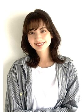 ニュースアオヤマ 新潟(news aoyama) ふんわりくびれレイヤー/髪質改善/リボントリートメント/新潟