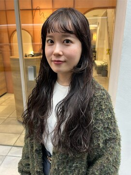 メルト 西梅田店(melt) オシャレ度up！オン眉ゆるパーマ