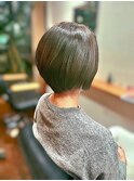 ナチュラルショートボブ30代、40代、50代