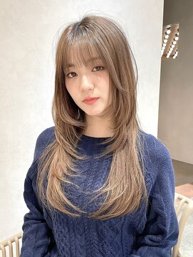 ロンド ルージュ 銀座店(Lond rouge) ミニウルフ髪質改善縮毛矯正酸性ストレートレイヤーカット/銀座