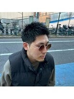 ゴートファミリー 川口(G.O.A.T FAMILY)&nbsp;6ミリ刈り上げ　短めスパイキーショート