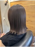 オーガニックカラー＋髪質改善メテオでツヤ髪仕上げ☆
