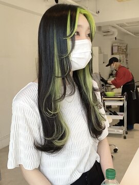 ターン ヘアー(TAAN HAIR) ライムグリーン