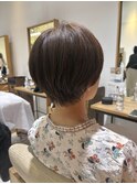 ショート/マッシュ/マニッシュ/ブラウン/髪質改善