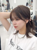 アマトウキョウスマートサロン(AMA TOKYO×Smart Salon)&nbsp;くびれレイヤー/顔まわりカット/くびれ巻き/レイヤーカット