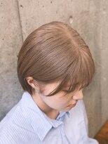 ガーデン 渋谷(GARDEN)&nbsp;ボブ　外ハネボブ　くびれヘア　切りっぱなしボブ　暗めカラー