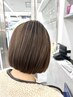 【2回目以降】脱白髪染めハイライトカラー+Aujuaトリートメント¥18700
