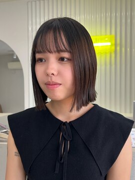 デビュー 沖縄泡瀬店(Debut) クラゲヘアー/小顔に見せるヘア/ココアベージュ/沖縄市