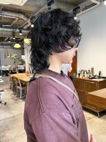 ダンボ(DUMBO)&nbsp;<sayaca>ウルフレイヤー  パーマ　ニュアンスパーマ