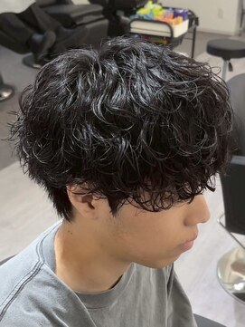 ビカムメンズヘアー 栄店(become men's hair) シャドウパーマ/メンズパーマ/名古屋