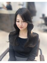 ザシェノンウメダ(THA CHAINON UMEDA) 心斎橋/着物ヘア/大人ガーリー/ダークアッシュ/似合わせカット