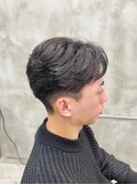 毛流れセンターパート