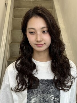 クロト(Clotho) 波巻きパーマ/ロング髪質改善白髪ぼかしセミロングボブショート