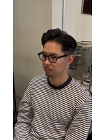 ラムール&nbsp;ツーブロックバックパーマ