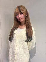 アクシス ナゴヤ(AXIS NAGOYA) ミルクティーブロンド/ダークブルー/デジタルパーマ