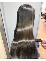 バブルス 新所沢店(BUBBLES)&nbsp;オリーブグレージュ×髪質改善