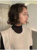 パーマボブ ボブパーマ