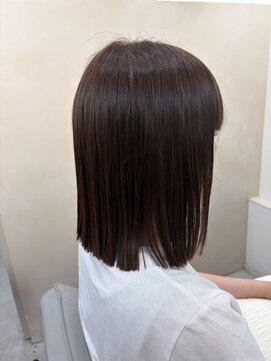 アラナ 平尾(alana) 肩ラインボブ×髪質改善縮毛矯正